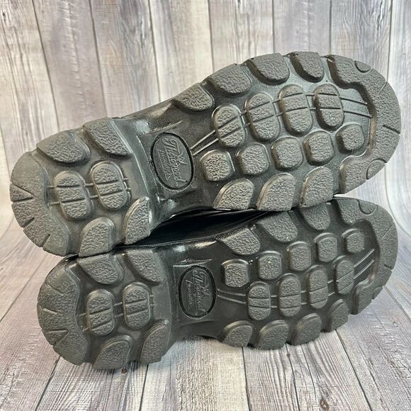 Thorogood Black Leather Boots Plain Toe Chukka 534-6906 Men's 6 US Women’s 7.5 - Picture 6 of 9